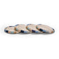 Color Blocked Ring Raffia Coasters, Set of 4 | Home Decor