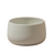 White ceramic pot on a white background