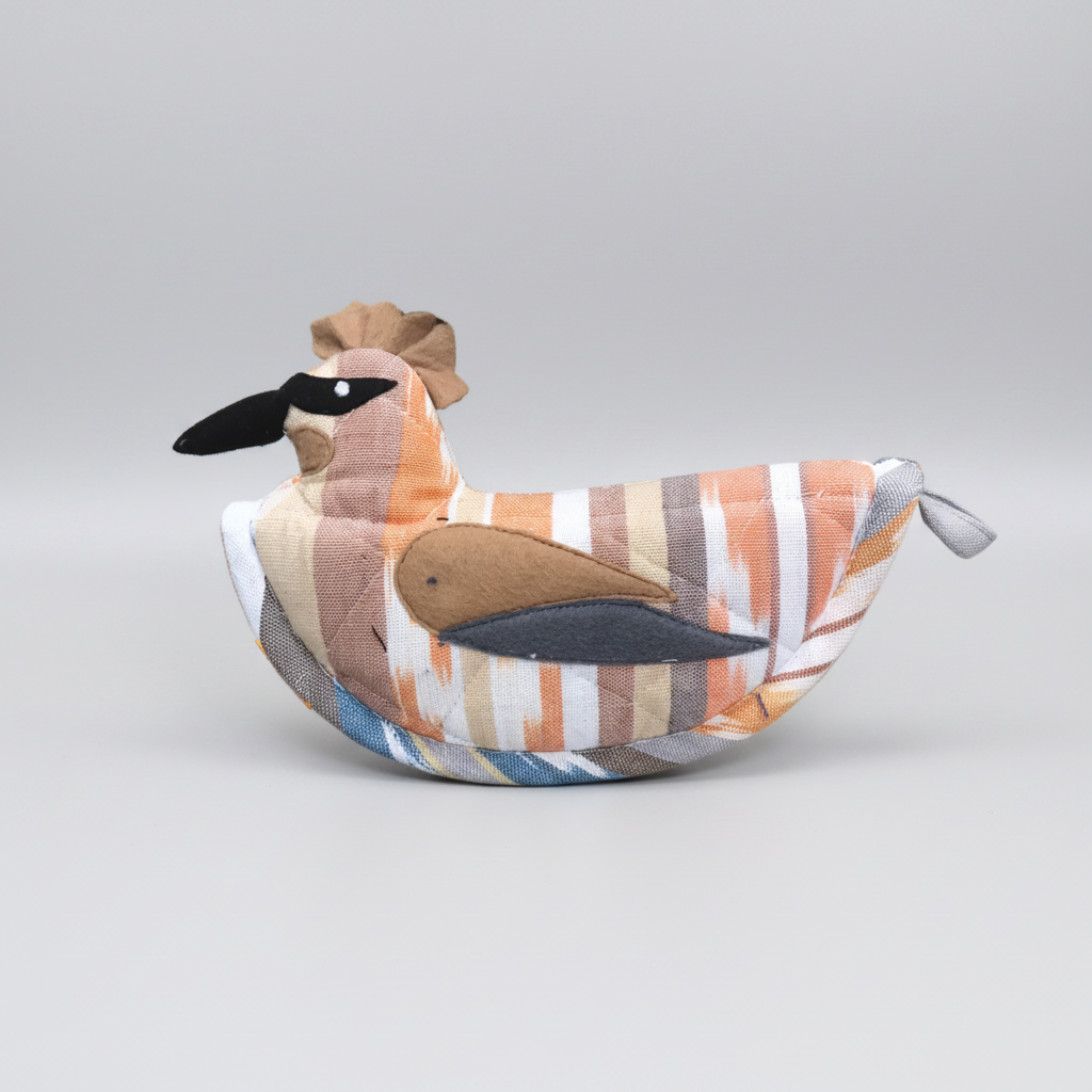 Cedar Waxwing Pot Holder