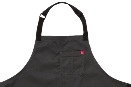 The Essential Apron - Char Grey Cotton Canvas - Sumiye Co
