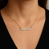 Breathe Necklace | Sustainable Jewelry - Sumiye Co