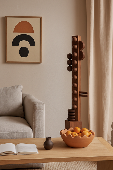 Nunca Wood Sculpture - Sumiye Co