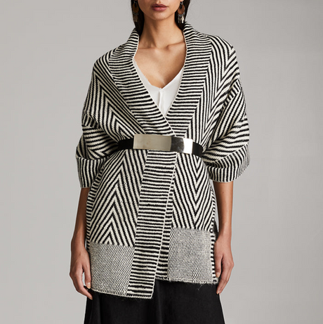 Chevron Shawl in Baby Alpaca - Sumiye Co