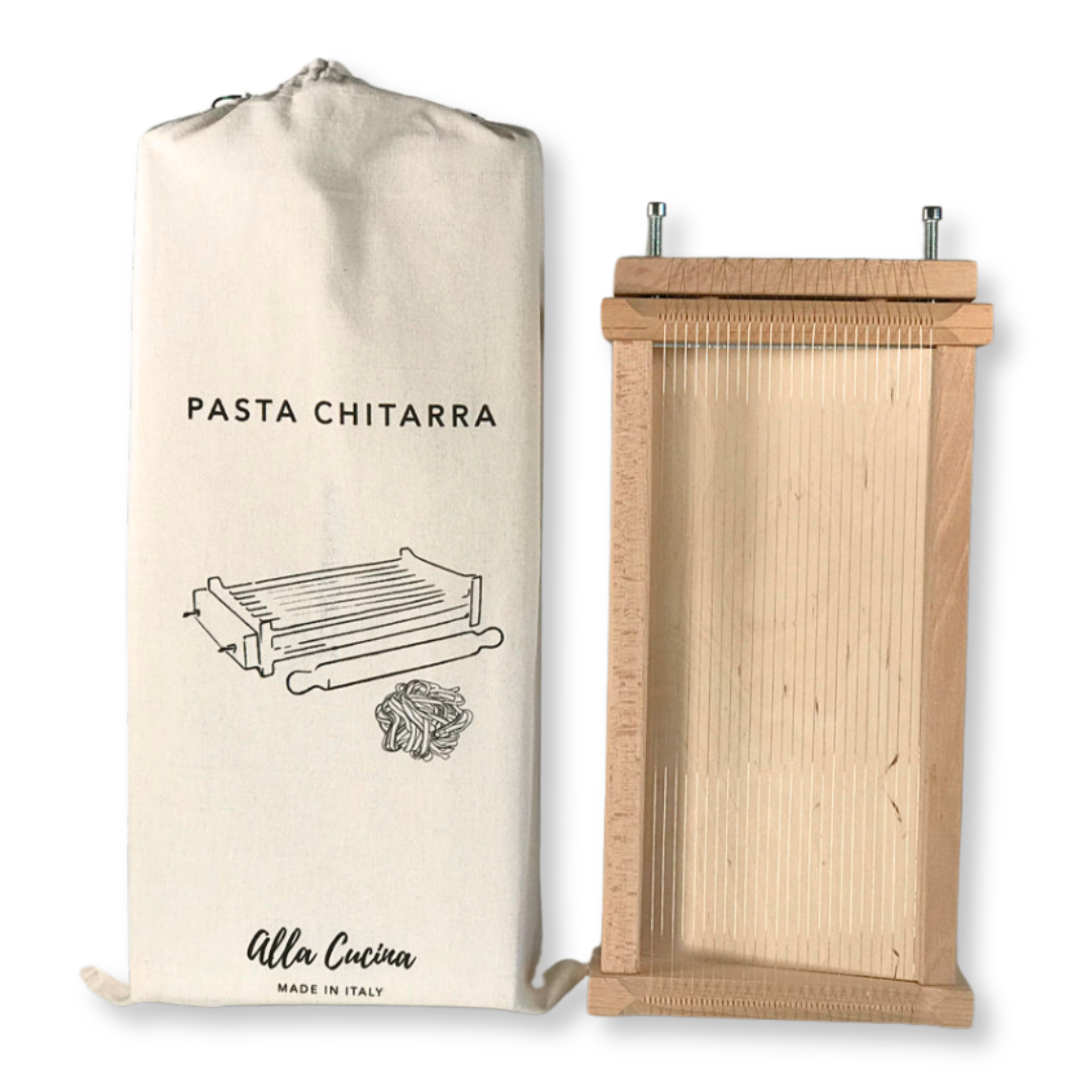 Italian Pasta Chitarra & Rolling Pin - Large