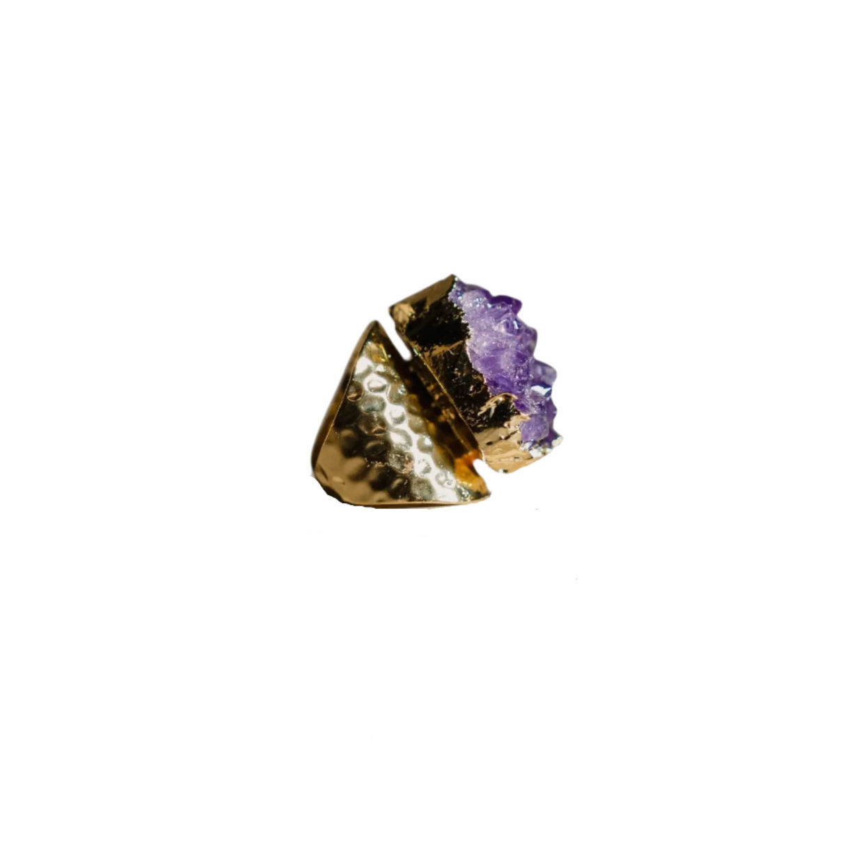Chunky Rings,Natural Stones Rings, Crystal Gift by Phoebe`s - Sumiye Co