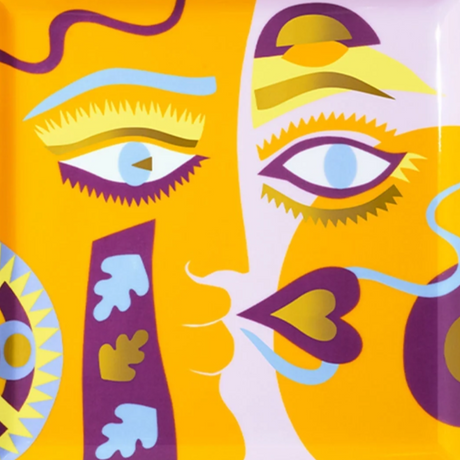 Claire Johnson Ceramic Tray - Orange by OCTAEVO - Sumiye Co