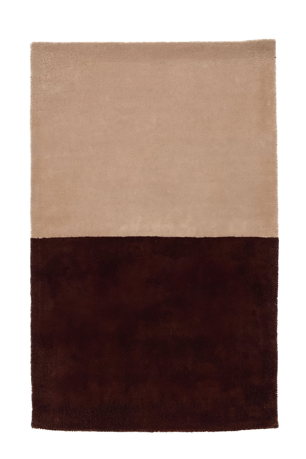 Classic Color Block Hand Tufted Wool Rug by JUBI
