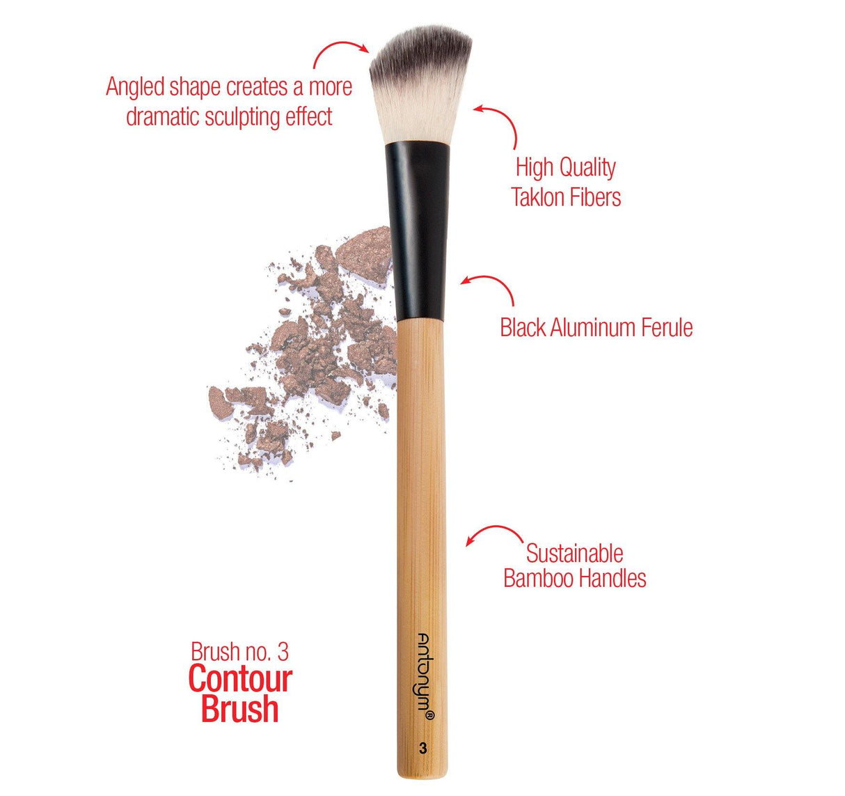 Contour Brush #3 - Sumiye Co