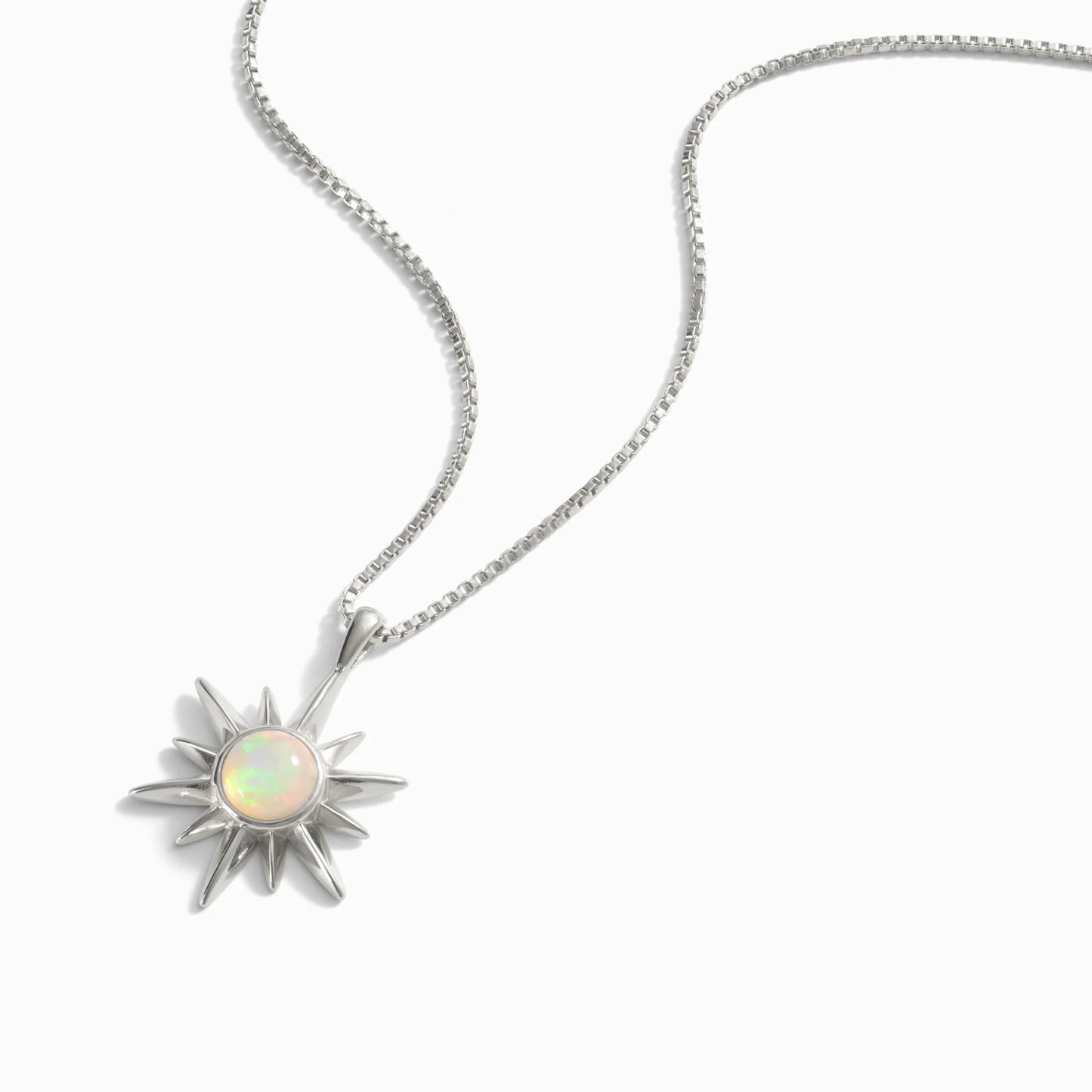 Opal Sun Necklace by Awe Inspired