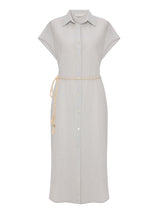 Zaya Shirt Dress - Baby Blue - Sumiye Co