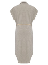 Zaya Shirt Dress - Gray - Sumiye Co