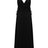 Sofia Ties Maxi Dress - Black - Sumiye Co
