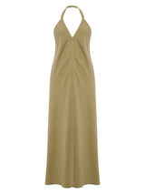 Zoe Maxi Dress - Khaki Green