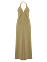 Zoe Maxi Dress - Khaki Green - Sumiye Co