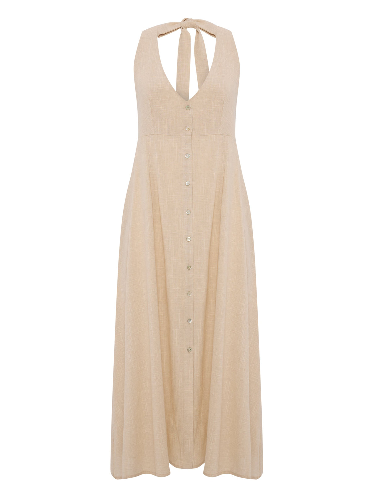 Sahara Sun Maxi Dress - Natural - Sumiye Co