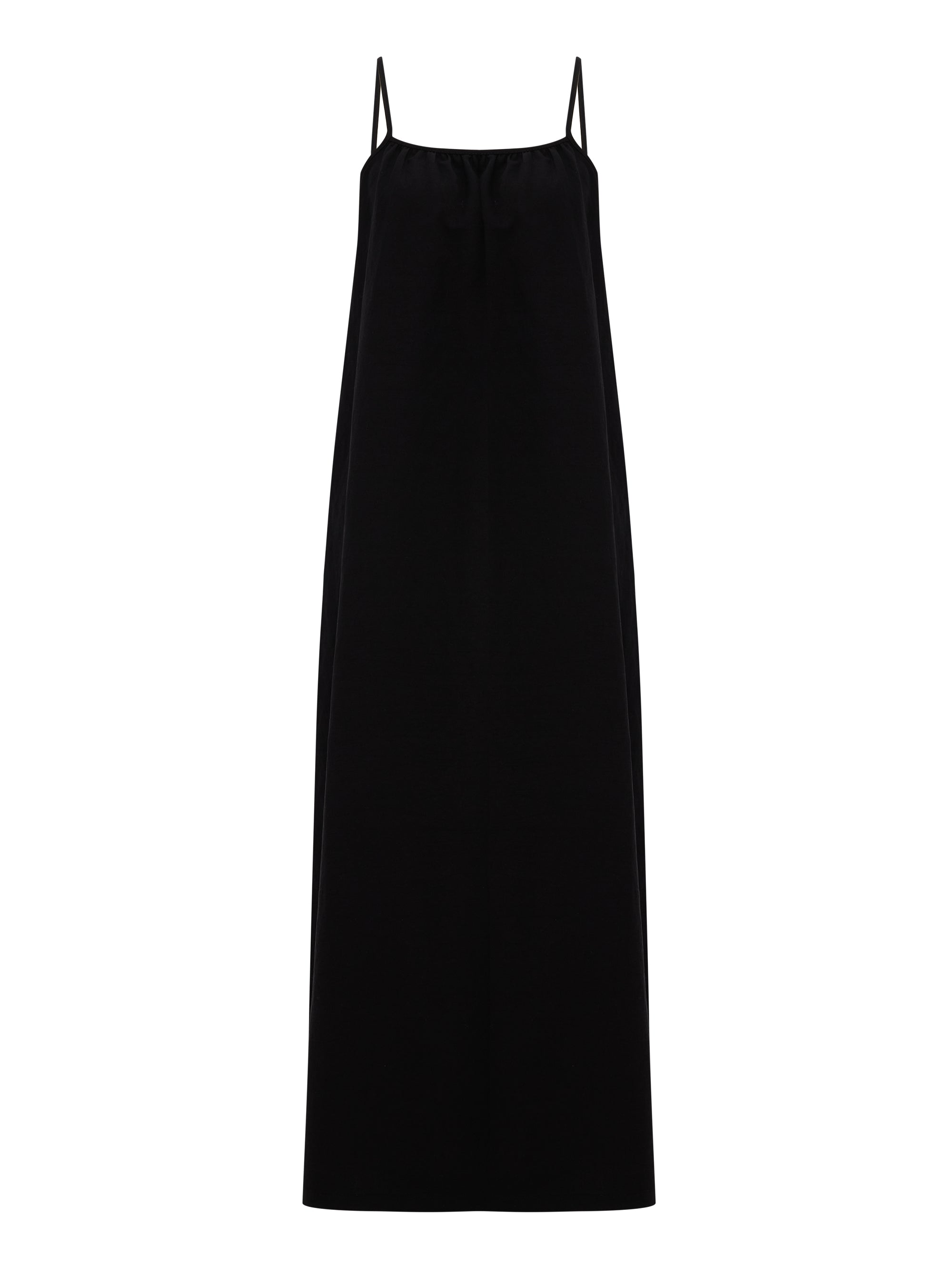 Bliss Flow Maxi Dress - Black - Sumiye Co