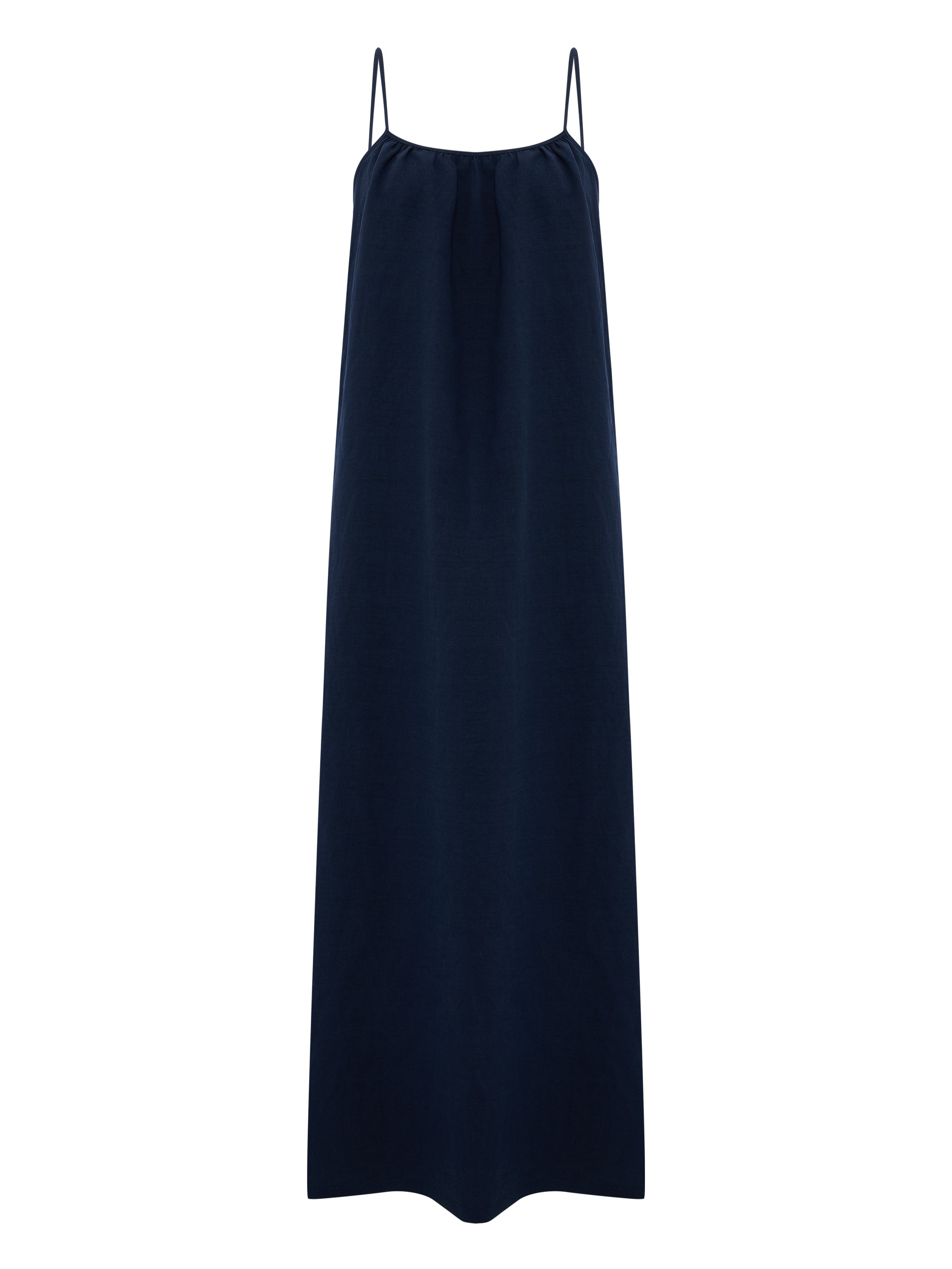 Bliss Flow Maxi Dress - Navy - Sumiye Co