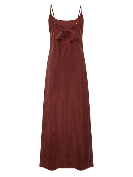 Lucid Midnight Maxi Dress - Burgundy - Sumiye Co