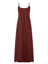 Lucid Midnight Maxi Dress - Burgundy - Sumiye Co