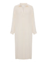 Voyage Shirt Dress - White Stripes - Sumiye Co