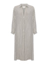 Voyage Shirt Dress - Black Stripes - Sumiye Co