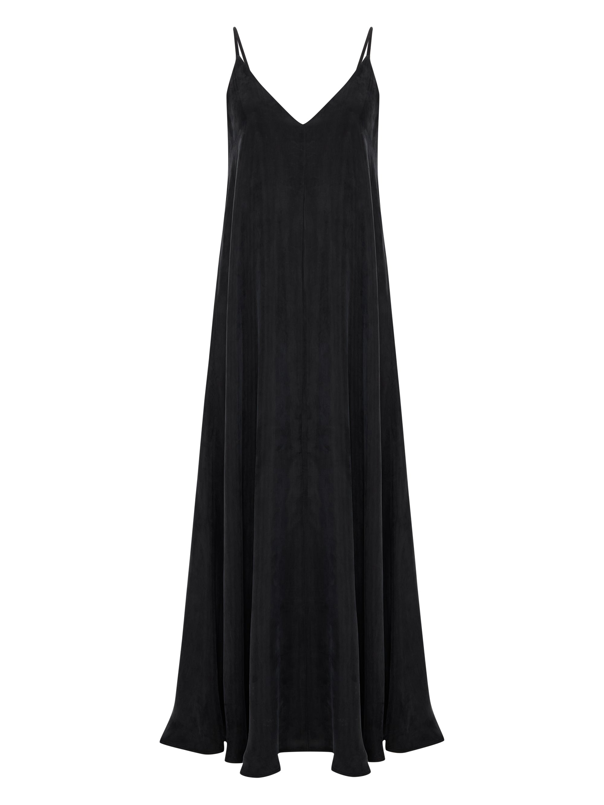 Lucid Flow Maxi Dress - Black - Sumiye Co