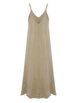 Lucid Flow Maxi Dress - Khaki Green - Sumiye Co
