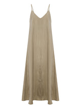 Lucid Flow Maxi Dress - Khaki Green - Sumiye Co