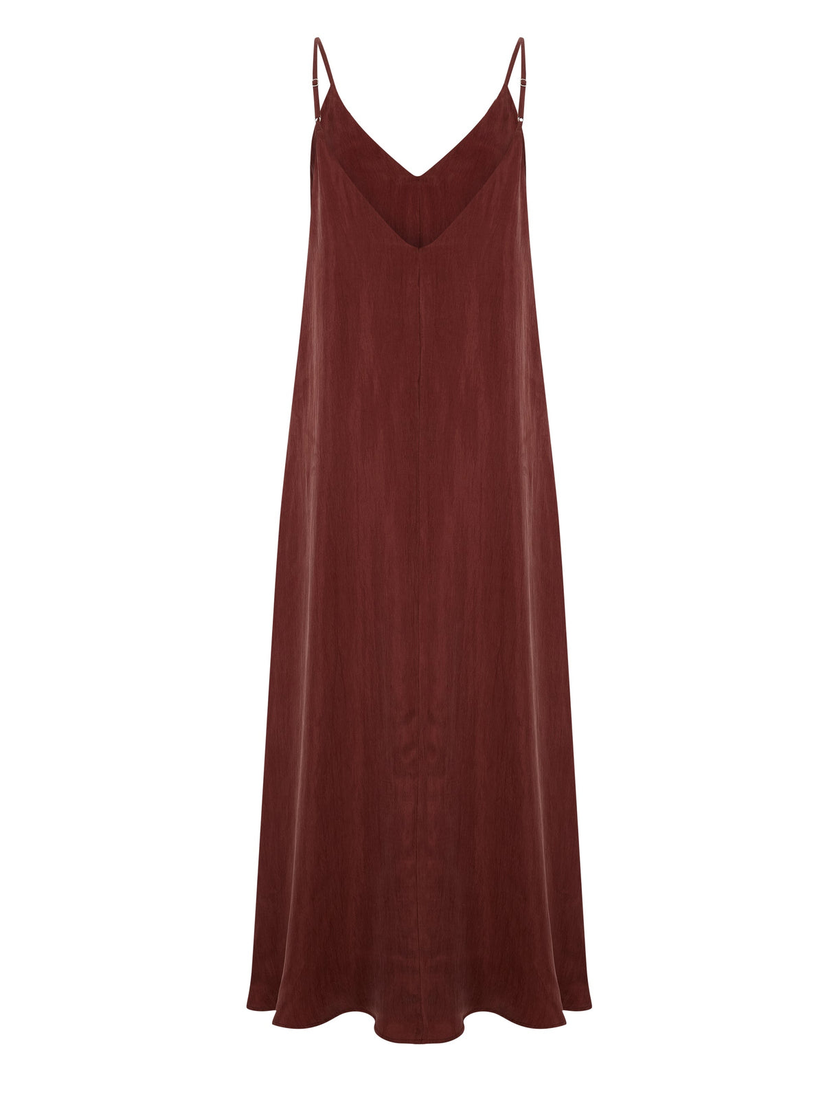 Lucid Flow Maxi Dress - Burgundy - Sumiye Co