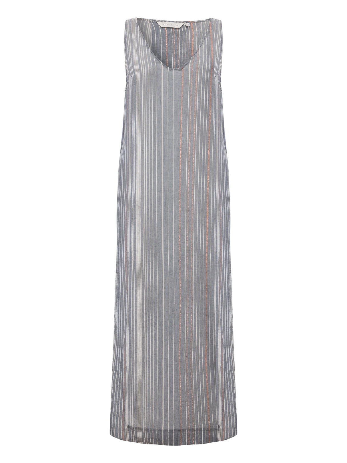 Day Break Dress - Navy With Stripes - Sumiye Co