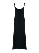Aura Low Back Maxi Dress - Black - Sumiye Co