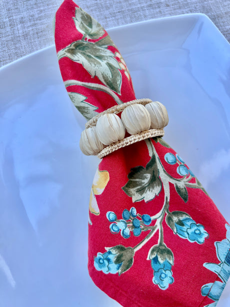 Woven Beads Napkin Ring – Table Decor Colombia - Sumiye Co