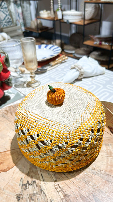 Pumpkin Basket – Tabletop Decor Colombia