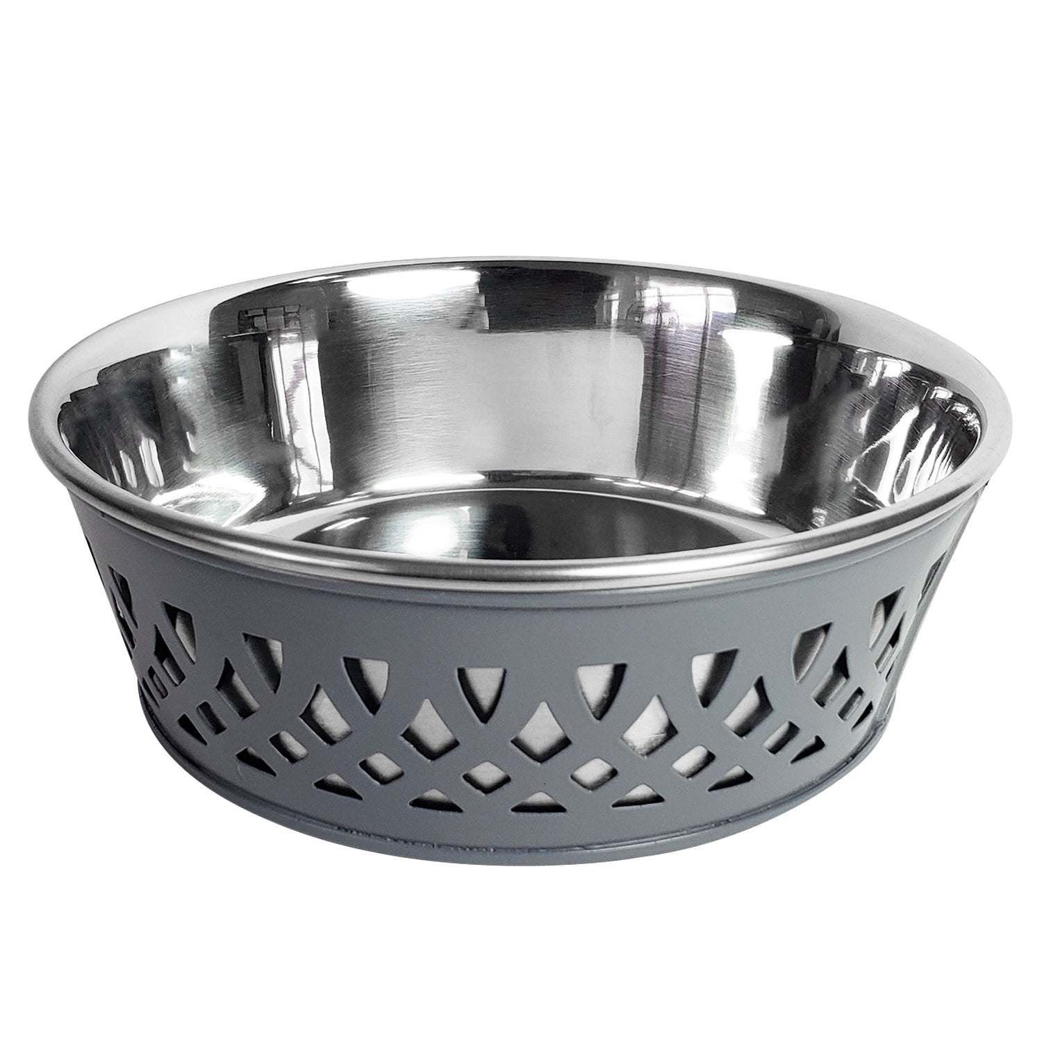 Country Bowl - Stainless Steel - Gray-0