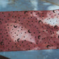 Habotai Silk Scarf | Rust Stardust - Handmade-1