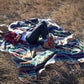 Alpaca Wool Reversible Blanket - Galapagos 90" x 78”