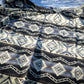Alpaca Wool Reversible Blanket - Slate 90" x 78” - Sumiye Co