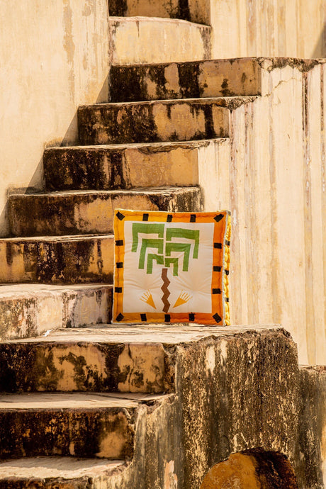 Tiger Floor Cushion (Reverse) - Sumiye Co