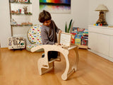 Wooden Safari Animal Puzzle Box for Toddlers-2