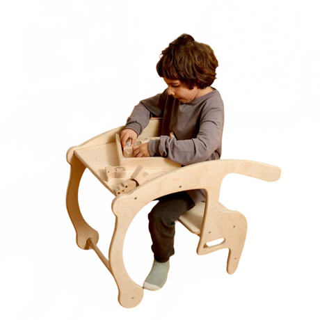 Toddler Rocking Chair and Table Set: Eco-Friendly - Sumiye Co