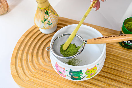 White Unfurl Matcha Gift Set by Aprika Life - Sumiye Co
