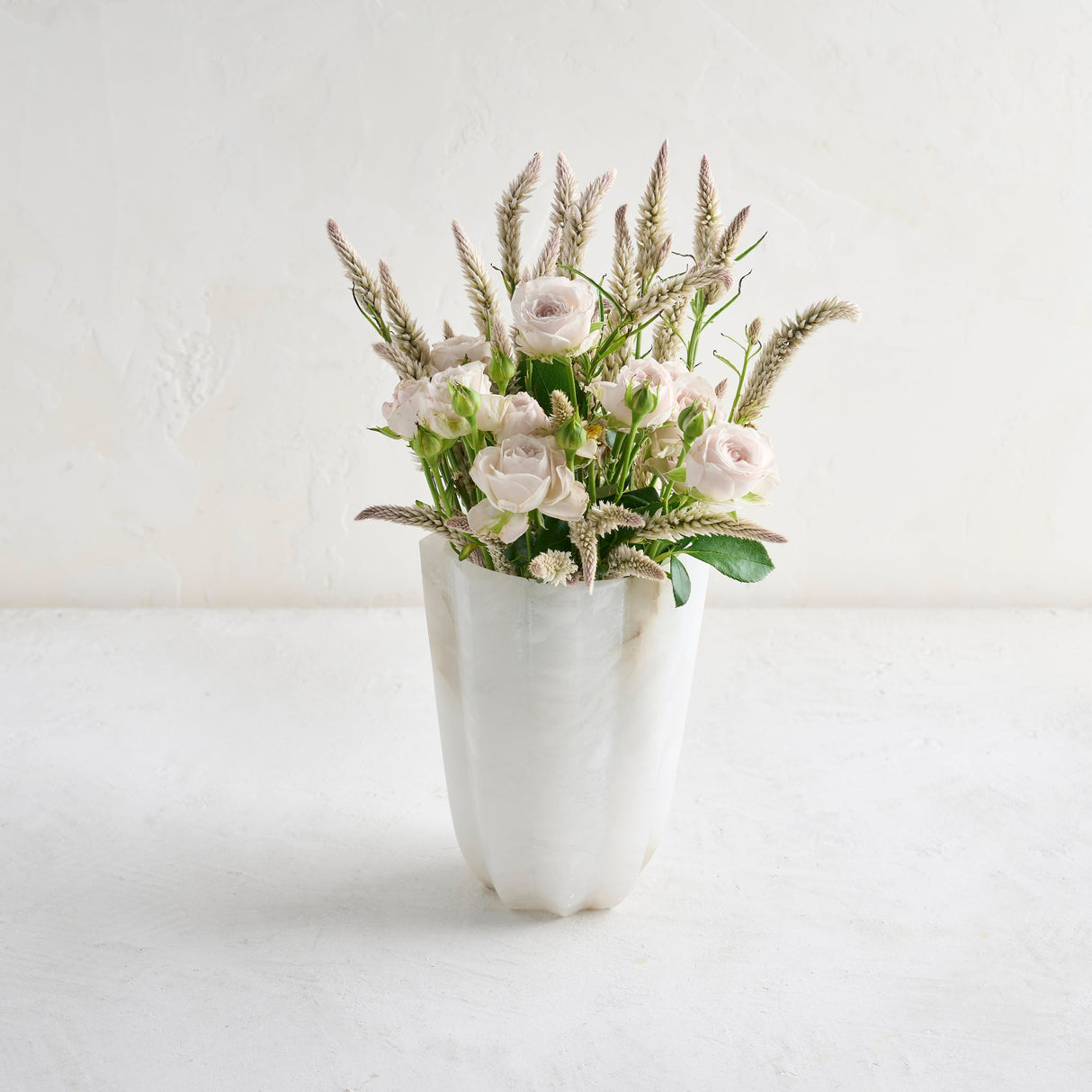 Alabaster Tara Vase
