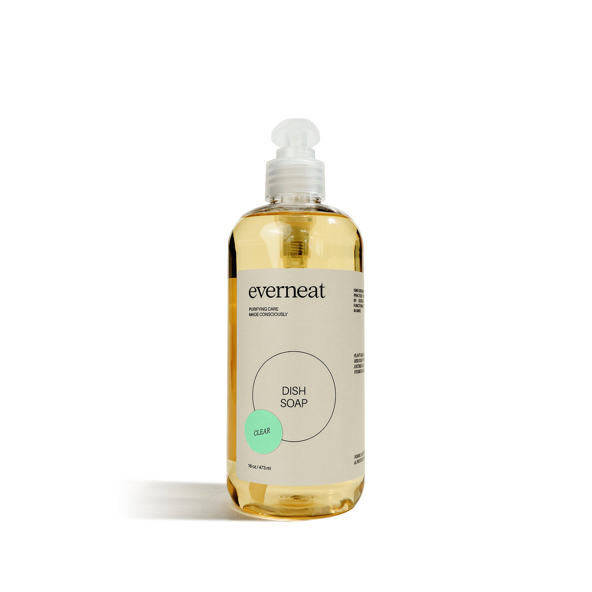 Dish Soap - Plastic Bottle (16oz) by Everneat - Sumiye Co