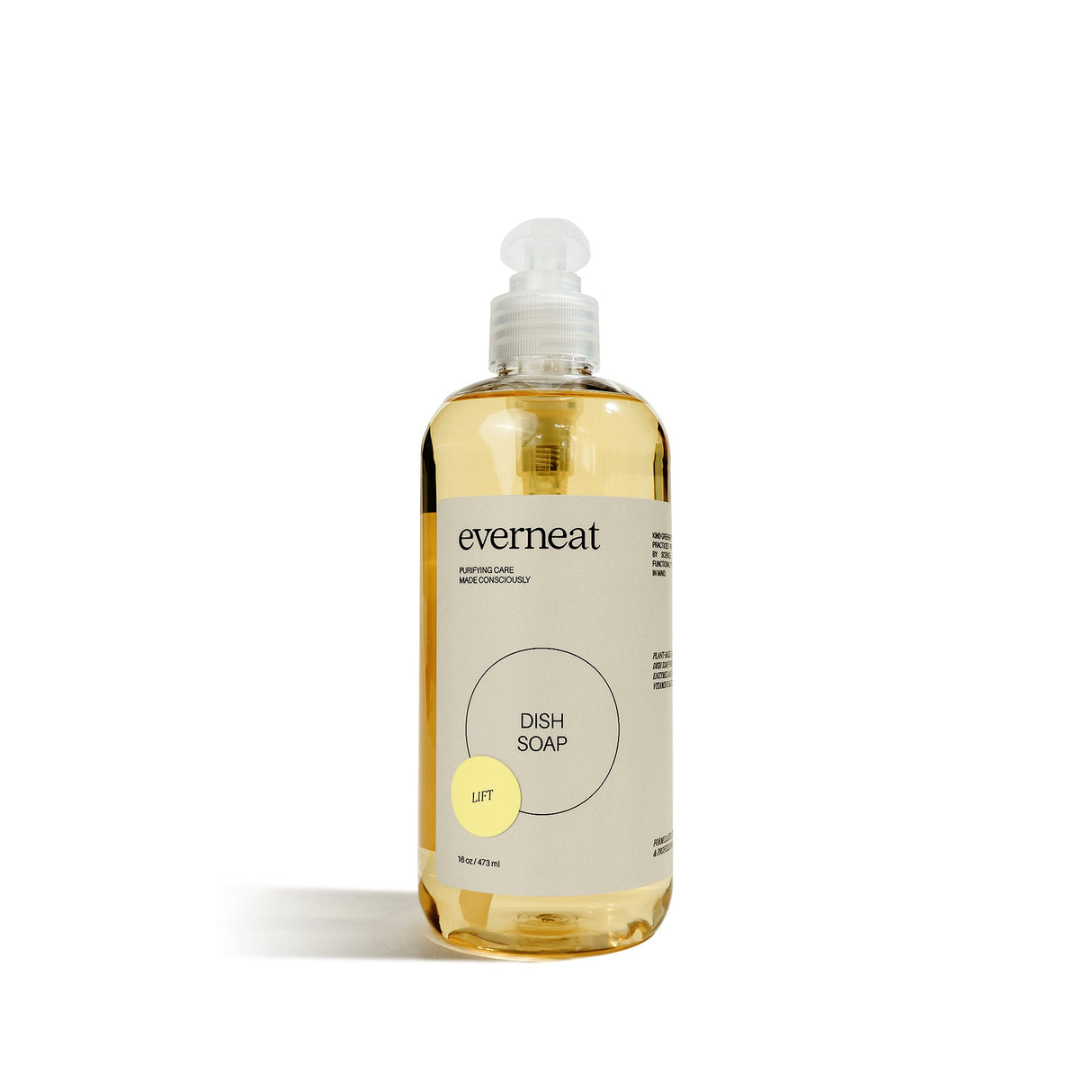 Dish Soap - Plastic Bottle (16oz) by Everneat - Sumiye Co
