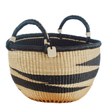 Bolga Baskets Large Round Two Handle | Ghana - Sumiye Co