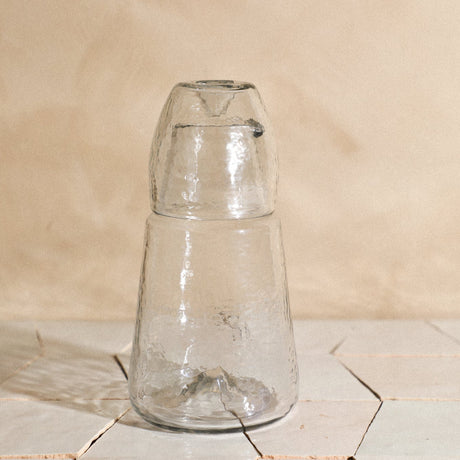 Pebbled Bedside Carafe Set - Sumiye Co