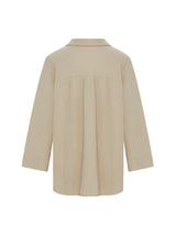 Echo Maxi Shirt - Oatmeal - Sumiye Co