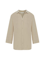Echo Maxi Shirt - Oatmeal - Sumiye Co