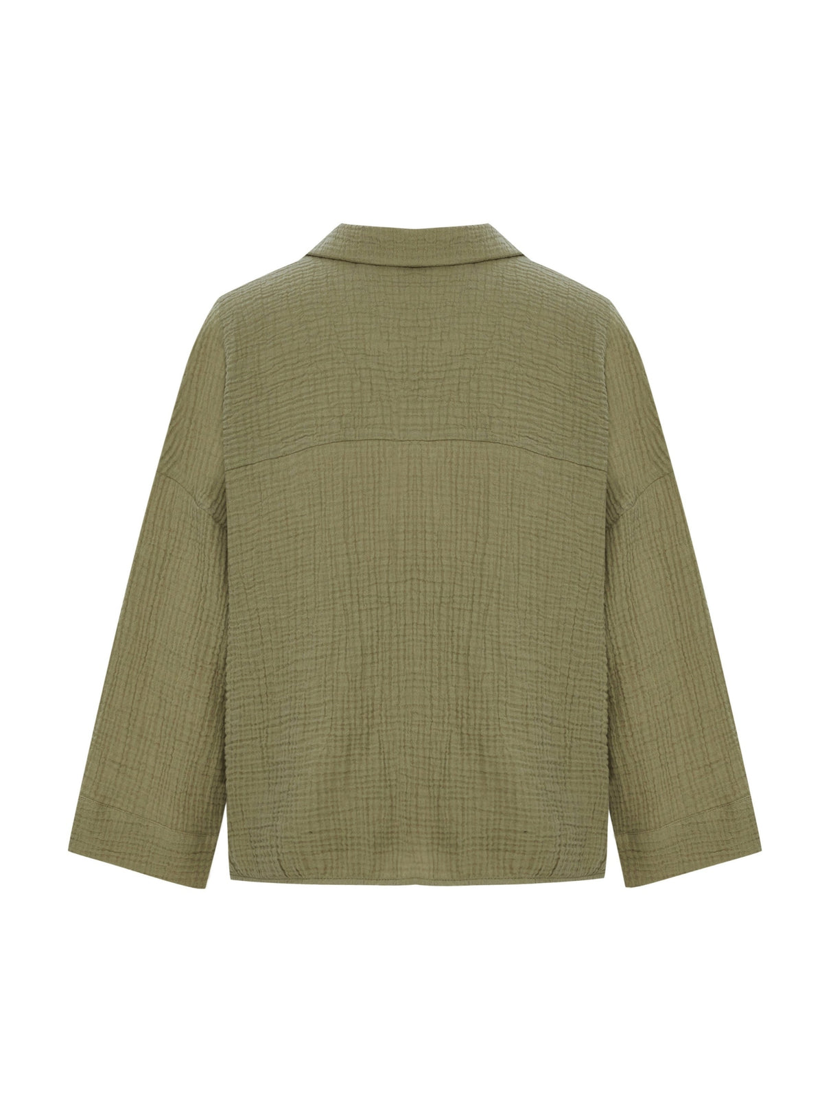 Echo Mini Shirt - Khaki Green - Sumiye Co
