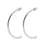 Medium 1/2 Blaire Hoops - Sumiye Co
